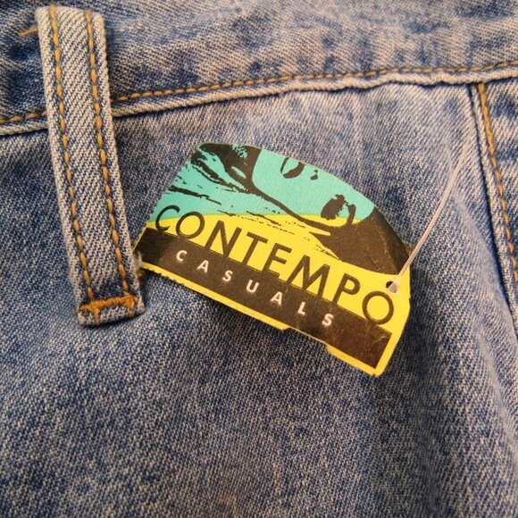 Vintage 90s Y2K NADA NUFF Womens Loose Wide Leg Carpenter Jeans DEADSTOCK Size M - Picture 11 of 11